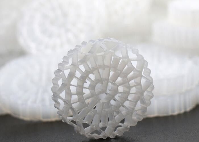 Tratamiento de aguas residuales Biochip Bio Media MBBR Biofilter portador Medios Bio bolas