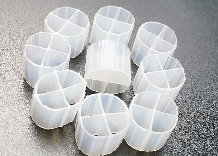PE01 KALDNES SBR Proceso Mbbr Medios de filtro 12*9mm HDPE Material seguro