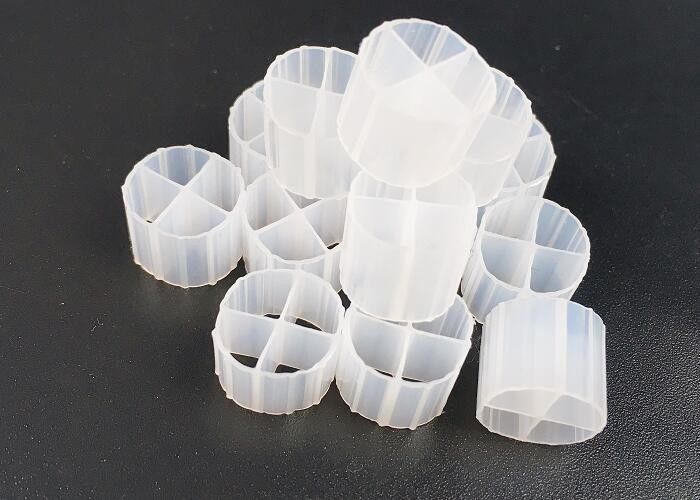 Medios de filtro de biocélulas de alta calidad con material virgen HDPE y color blanco para RAS