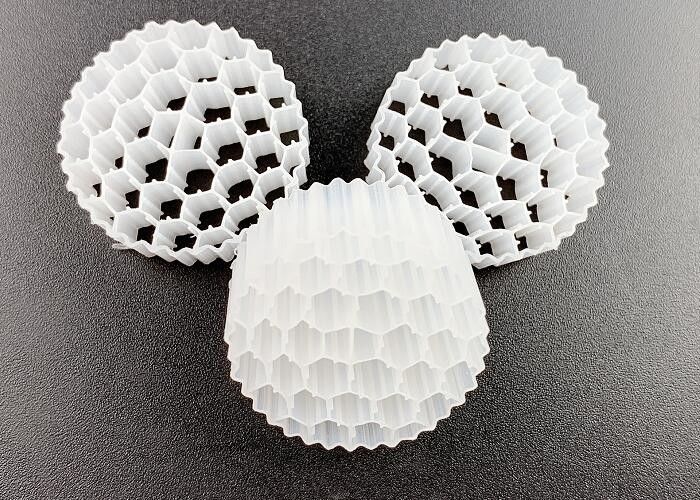 Medios de filtro de células biológicas MBBR para el tratamiento del agua de la ciudad