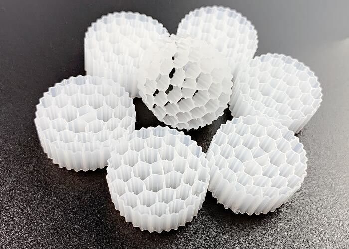 Biopipe MBBR Medios de reutilización de agua Ifas Tecnología Biocell MBBR Medios de filtro