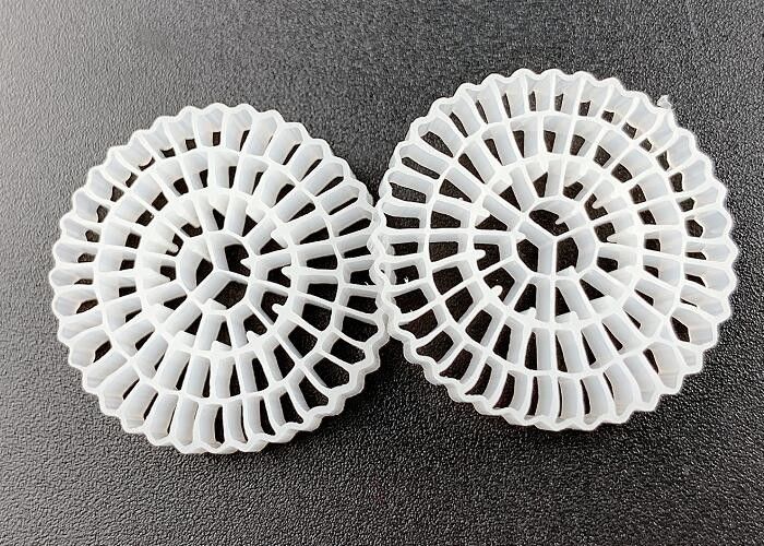 Kaldnes K5 FDA Seguridad Biofilm activo colgante rápido Mbbr Medios de filtro biológico