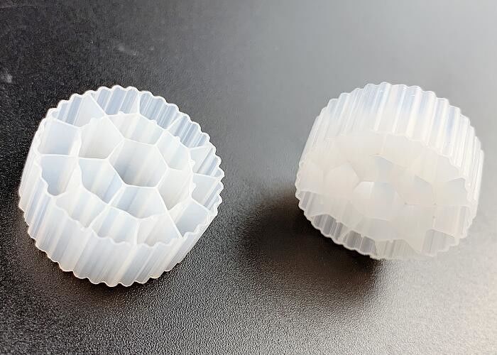 Hdpe de plástico para RAS Resistencia a golpes MBBR Medios de filtro flotante