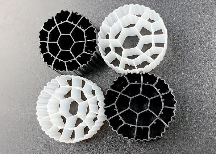 Hdpe de plástico para RAS Resistencia a golpes MBBR Medios de filtro flotante