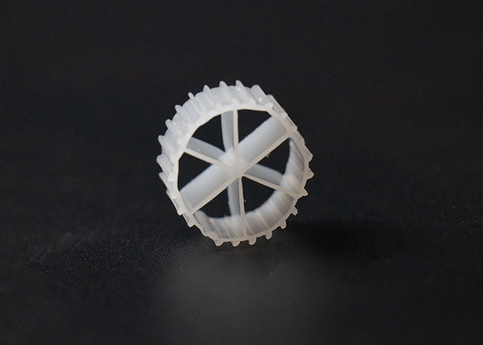 Tecnología A/O Biofilm portador de color blanco HDPE Mbbr