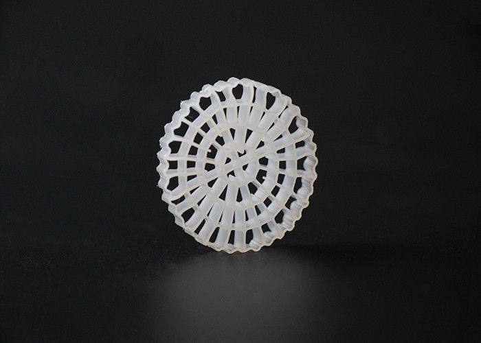 Medios de filtro de Hdpe blanco RAS Fda Kaldnes 0,97 g/cm3 Densidad