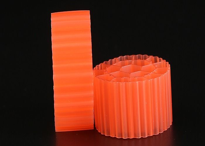 Medios de filtro virgen de material HDPE plástico con 19 agujeros y color blanco para RAS