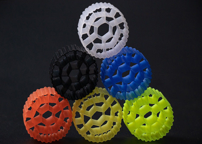 PE05 K3 Actividad Flotante Mbbr Portador Blanco Color Hdpe