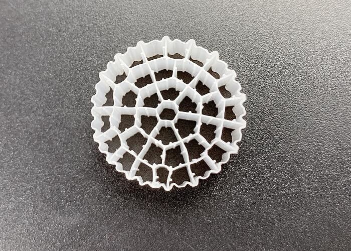 Nuevo artículo PE37 MBBR K1 Medios de filtro 800m2/m3 Gran superficie