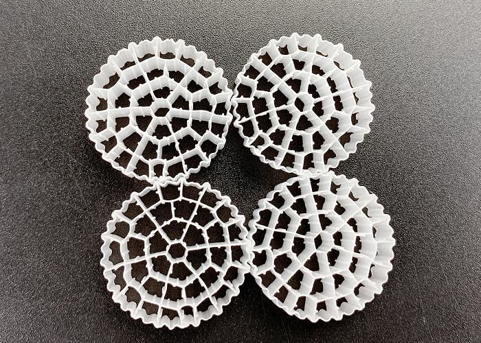 Medios de filtro de aguas residuales MBBR Reactor de biopelícula de lecho móvil HDPE