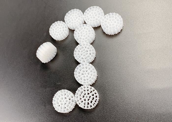 Medios de filtración de aguas residuales Mbbr Biomedia flotante MBBR Medios de filtración