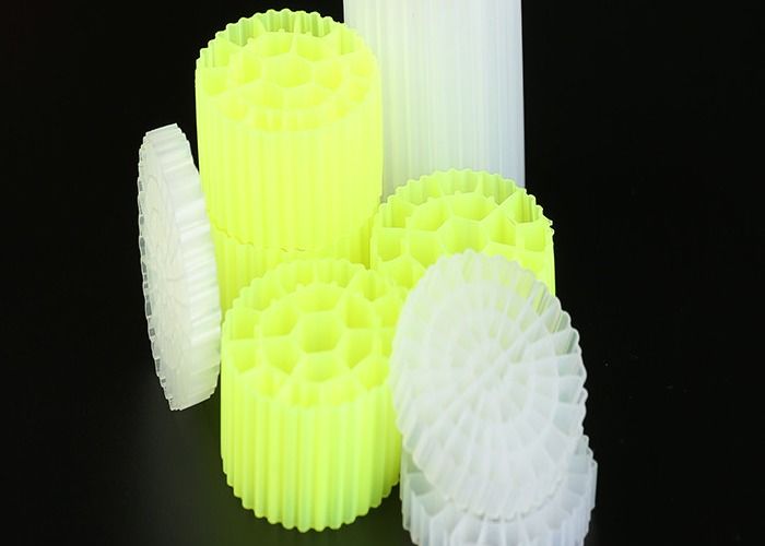 Área de superficie alta MBBR Filtro Medios Acuario Cama móvil Filtro de cama Consumo de energía más bajo