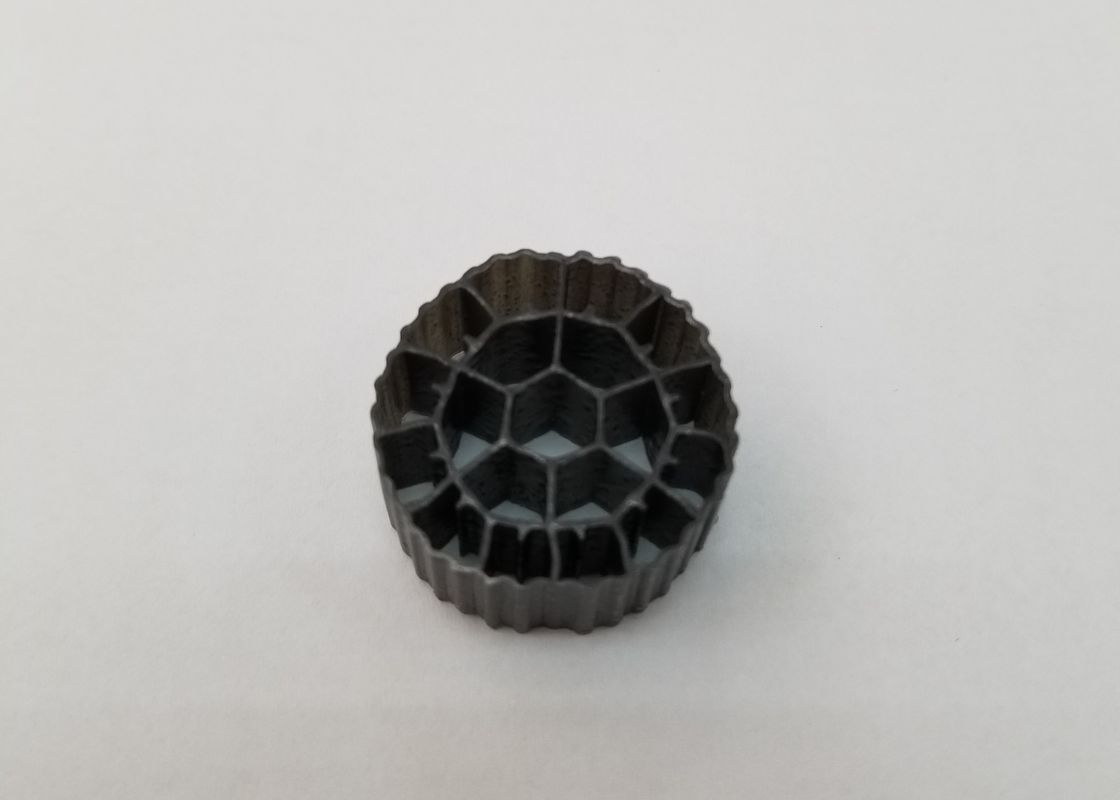 25 mm x 12 mm Medios de filtro MBBR de colores Material HDPE PE06 Bio Medios