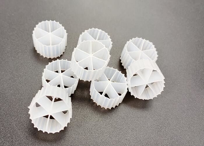 Biocell Bio Carrier PE04 6 habitaciones MBBR Bio Balls Medios de filtro para el tanque anaeróbico