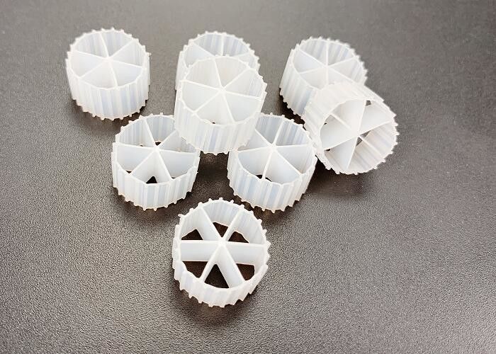 Biocell Bio Carrier PE04 6 habitaciones MBBR Bio Balls Medios de filtro para el tanque anaeróbico