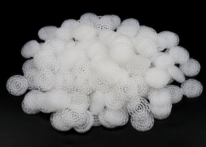 Tratamiento de aguas residuales Biochip Bio Media MBBR Biofilter portador Medios Bio bolas