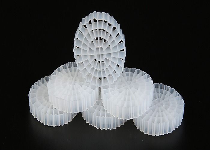 MBBR de plástico flotante K5 Bio Filter Media Área de superficie alta para aguas residuales
