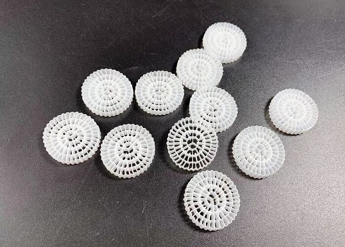 Reactor de biopelícula de cama móvil MBBR Medios de filtro Super descarburizado Eco amigable