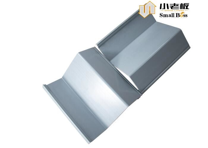 Pile de hojas de PVC de color gris de vinilo extrusión de tipo Z personalizada